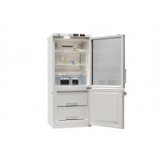 Холодильник лабораторный ХЛ-250 "POZIS" с тониров.стеклянной и металл.дверями