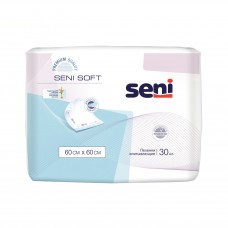 Пеленки гигиенические SENI Soft (Польша) 90х60 № 30 (влагоемкость 650 мл) (2шт/упак)